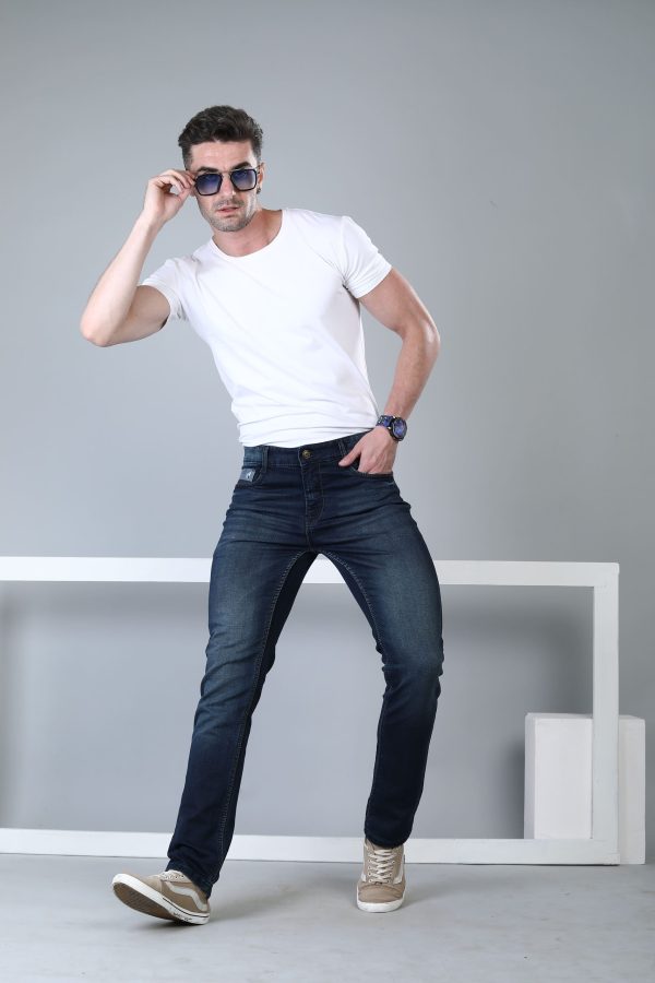 Men's Slim Fit Indigo Jeans IRJ-28