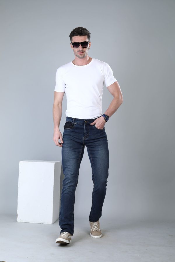 Men's Slim Fit Indigo Jeans IRJ 38