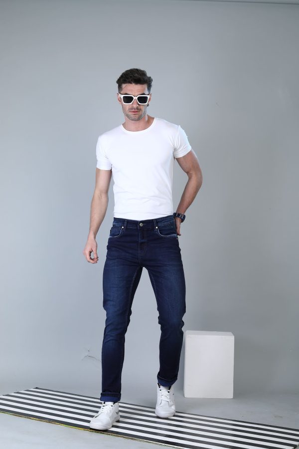 Men's Slim Fit Indigo Jeans IRJ-39