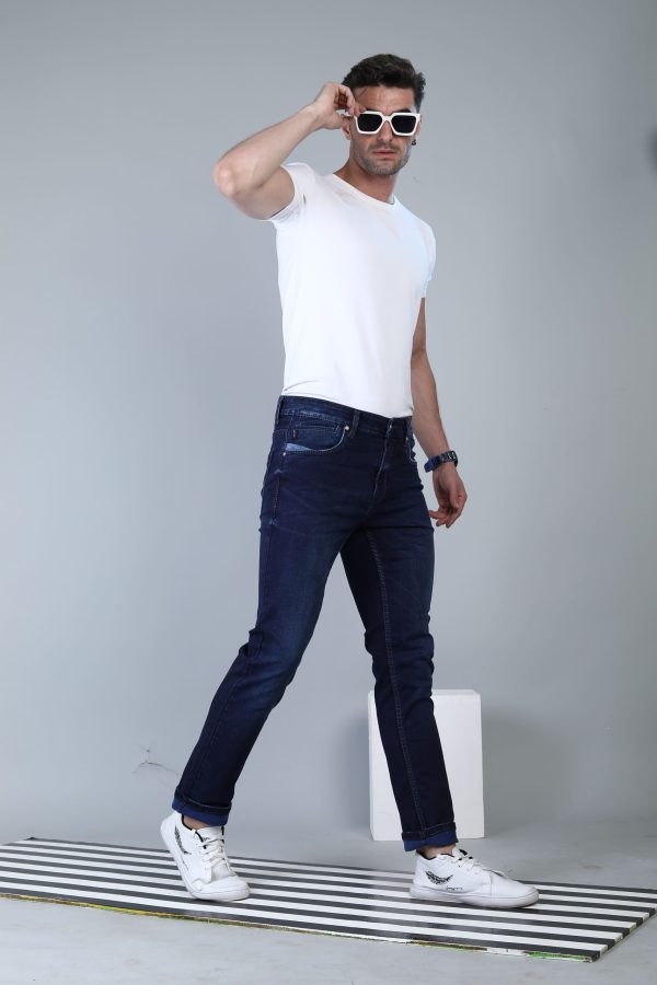 Men's Slim Fit Indigo Jeans IRJ-39